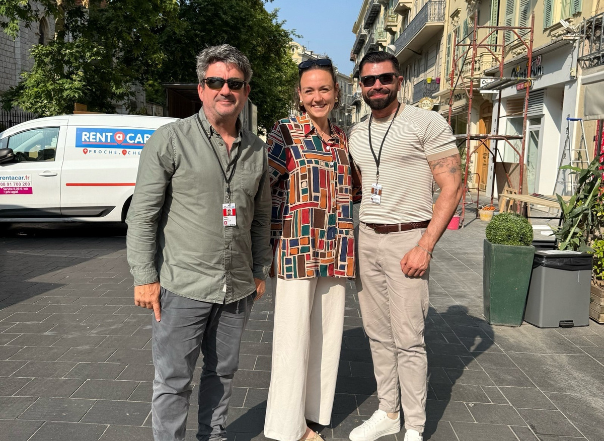 Jeremy Gualt National Ocean Decade Committee Ireland and Laura Meyer UN Ocean Decade Stakeholder Coordination Officer meeting with the IMarEST UN Ocean Decade Ambassador Niru Dorrian