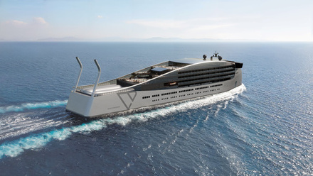 ÆQUORIS, a modern ocean liner concept designed by Coase Design. 