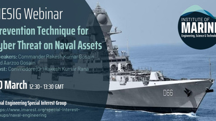 Image for WEBINAR: Prevention Technique for Cyber Threat on Naval Assets (6848)