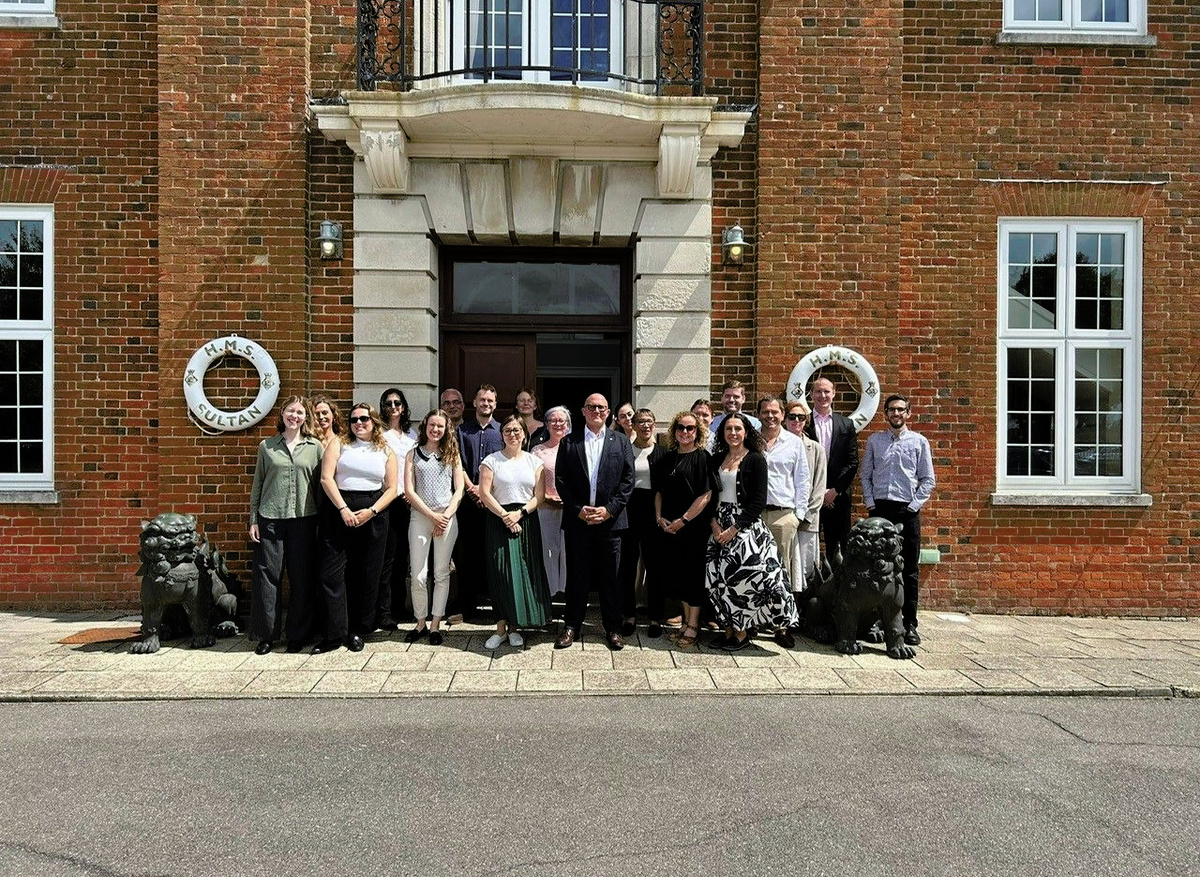 Chris and the IMarEST executive team