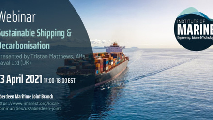 Image for Technical Presentation - Sustainable Shipping & Decarbonisation (6561)