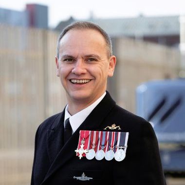 Cdr Edward Higgins MBE CEng FIMarEST MIET MWES RN