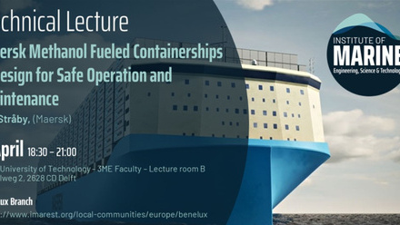Image for LECTURE: Maersk Methanol Fueled Containerships – Design for Safe Operation and Maintenance (6913)