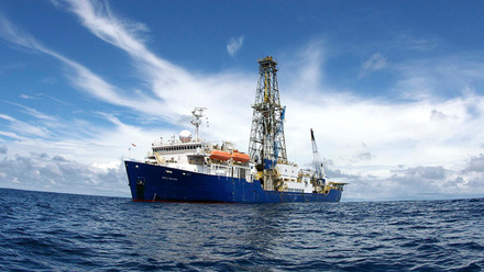 Image for Scientific drilling vessel JOIDES Resolution approaches early retirement (6881)