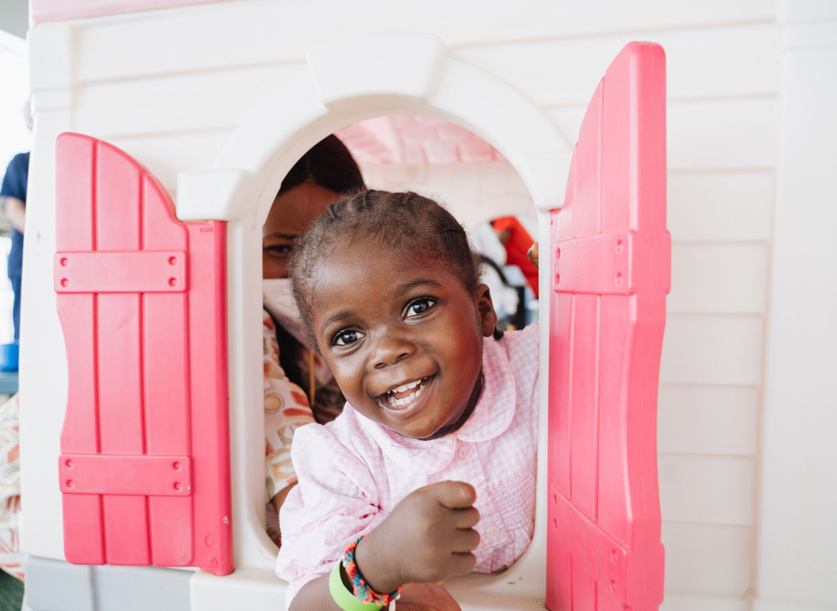 Umu after her successful surgery